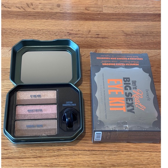 Benefit They're Real Big Sexy Eye Kit Eyeshadow Duo ShadowBlender New - Picture 1 of 9